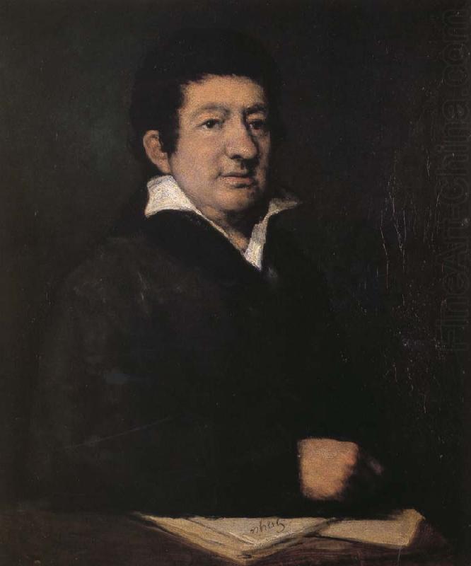Francisco Goya Leandro Fernandez de Moratin oil painting picture